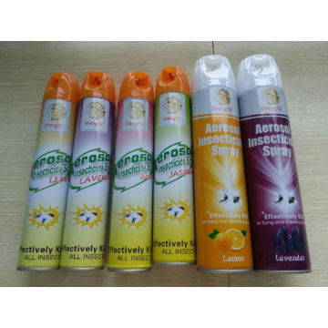 rose/Lemon fragrance household aerosol insecticide spray